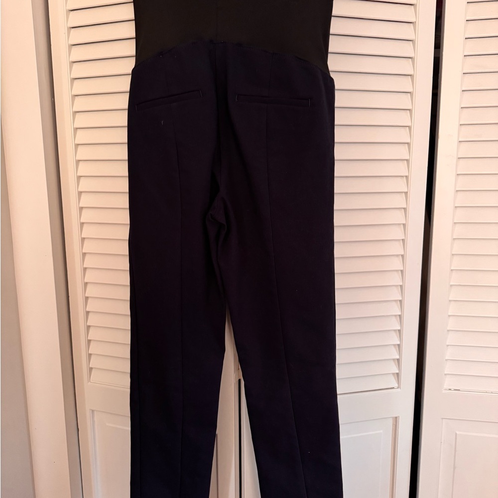 LOFT Maternity Skinny Pants Forever Navy Size 4 - Picture 3 of 5